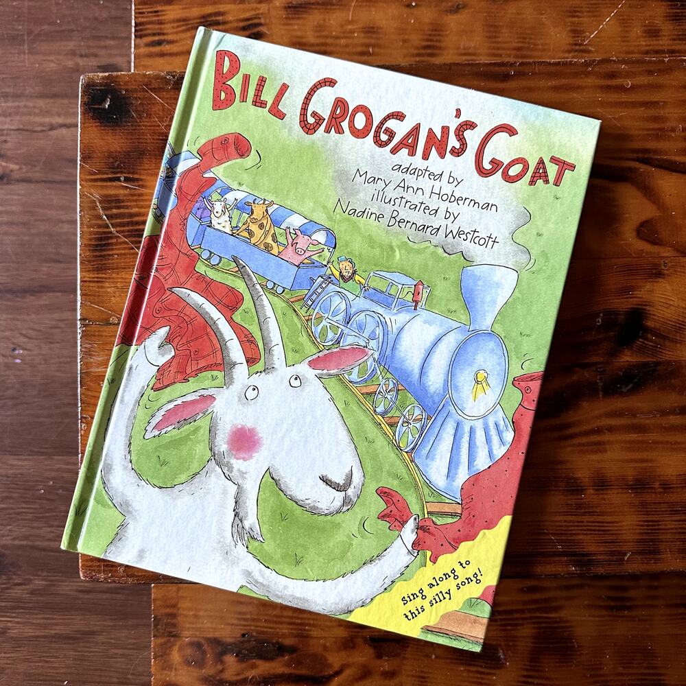 Vintage 2002 Bill Grogan's Goat Hardcover Book
